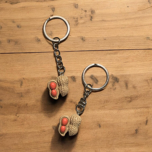 Peanut keychains, peanuts , Biscuit keychains , gifts ,