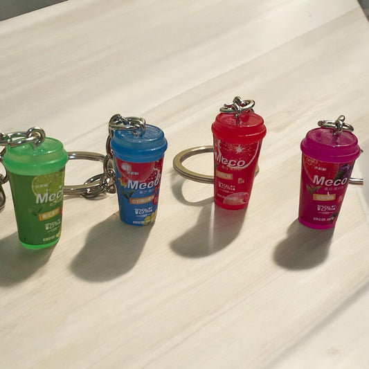 Drink keychain, meco keychain , meco keyring , drink keyring , favours drinks