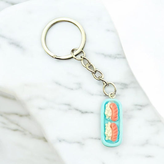Sushi display keyrings