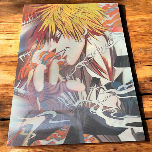 3D poster 2phases , poster, 3D , anime