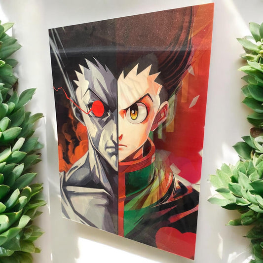 3D poster 3 phases , poster, 3D , anime