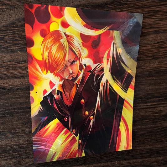 3D poster 3 phases , poster, 3D , anime