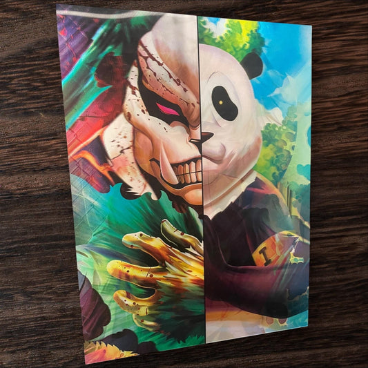 3D poster 3 phases , poster, 3D , anime