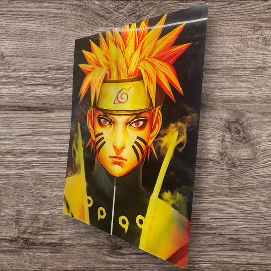 3D poster 2phases , poster, 3D , anime