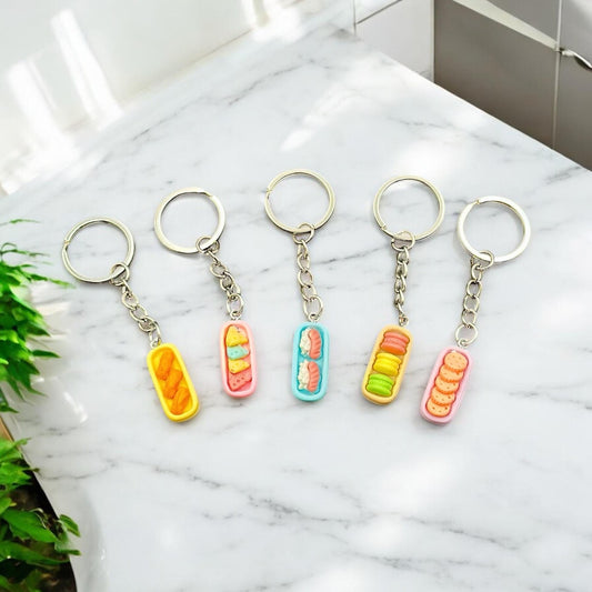 Sushi display keyrings