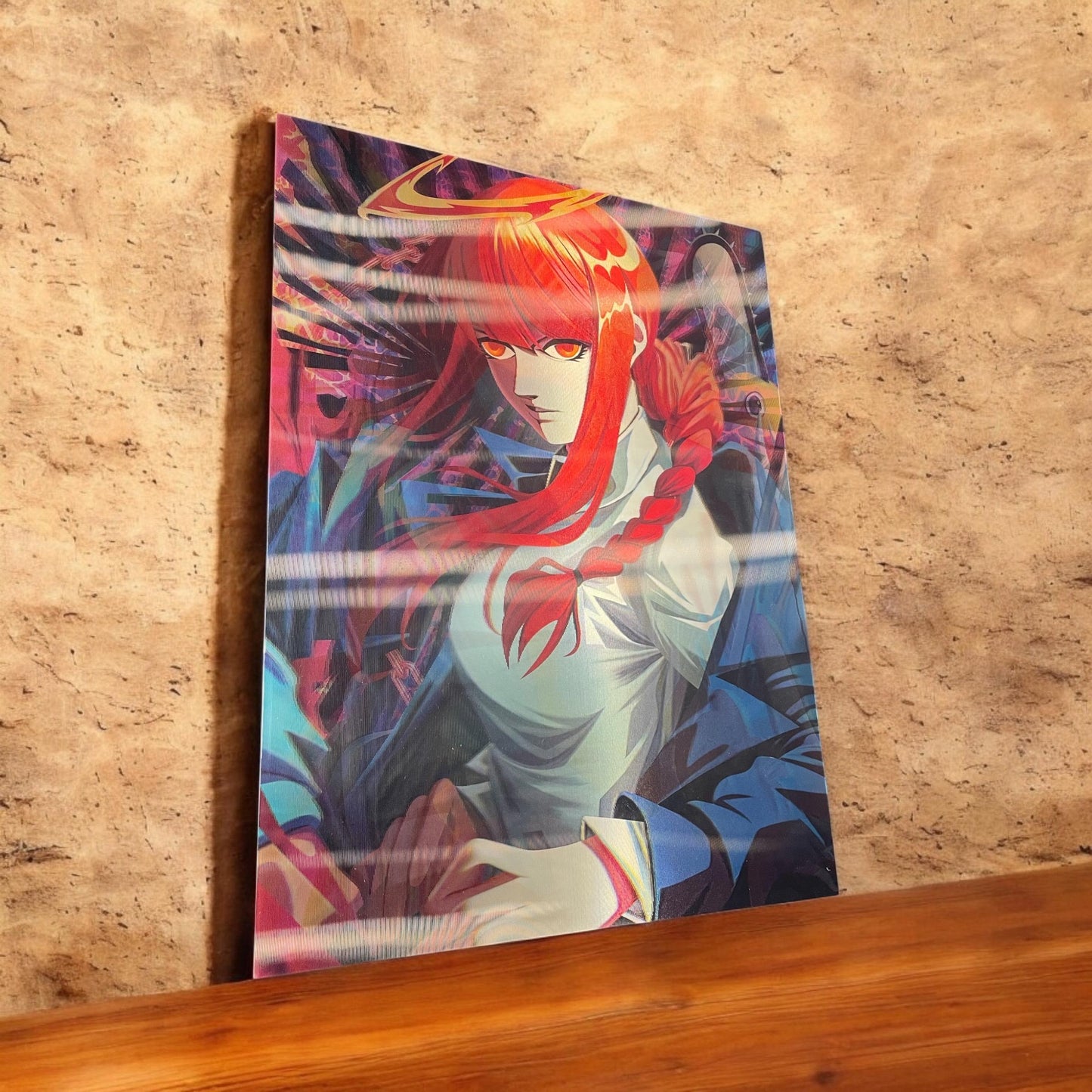 3D poster  3 phases ,  poster, 3D , anime