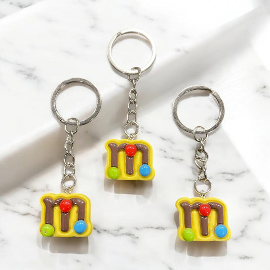 M & M keychain