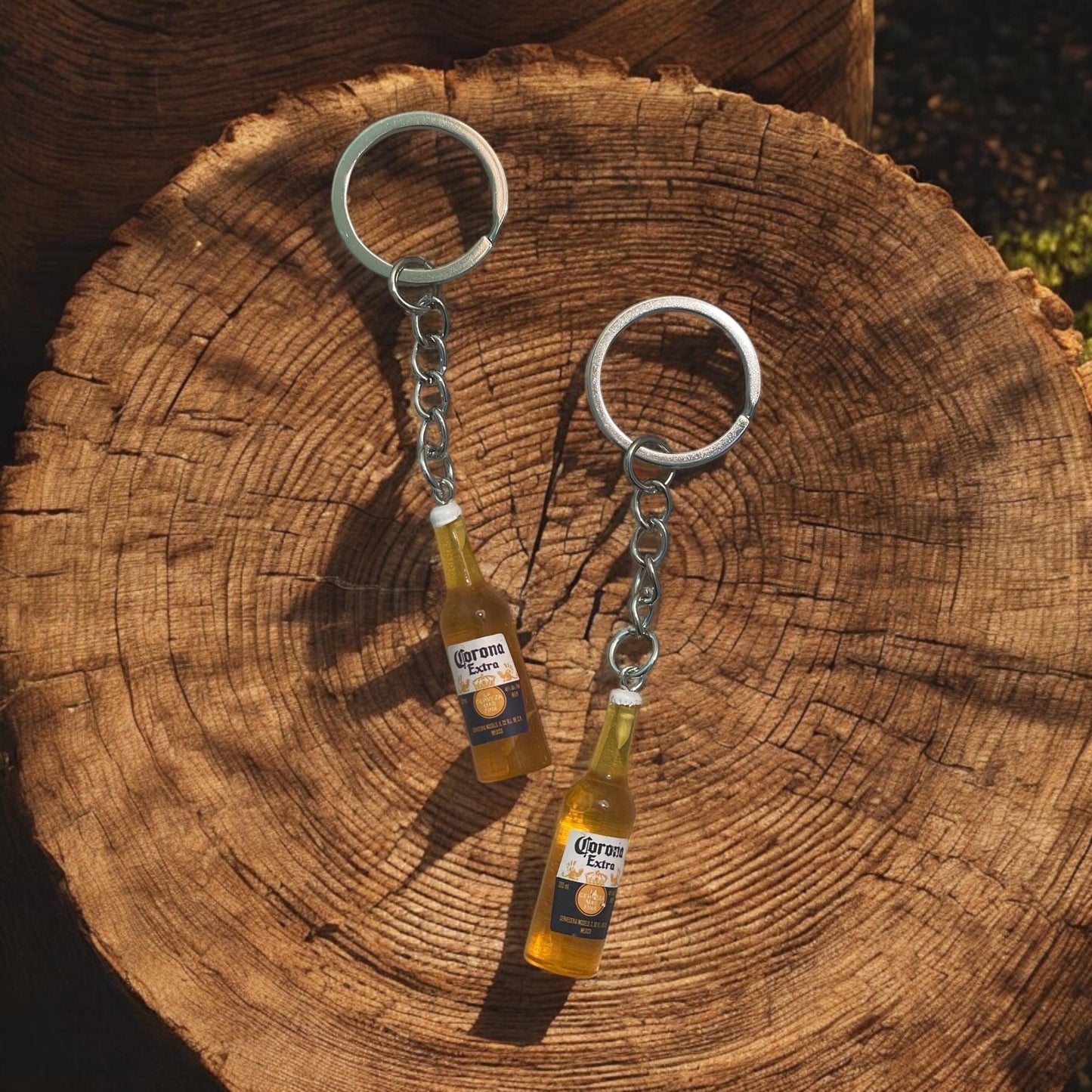 Corona bottle  keychains , gifts