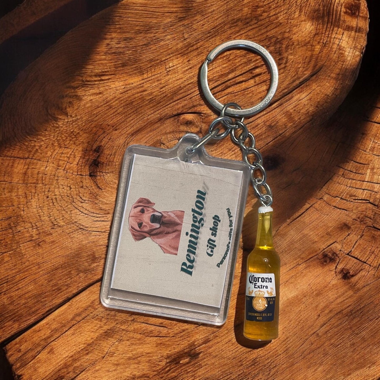 Corona bottle  keychains , gifts
