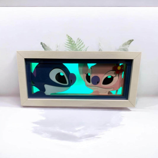 sti.tch lights box, night light , light box ,night kid themed ,