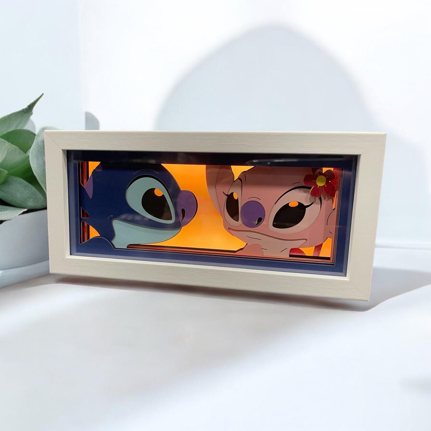 sti.tch lights box, night light , light box ,night kid themed ,