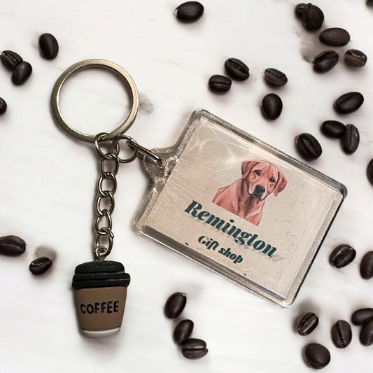 Coffee keychains , gifts , coffee mugs  , coffee cups, coffee cups keychain