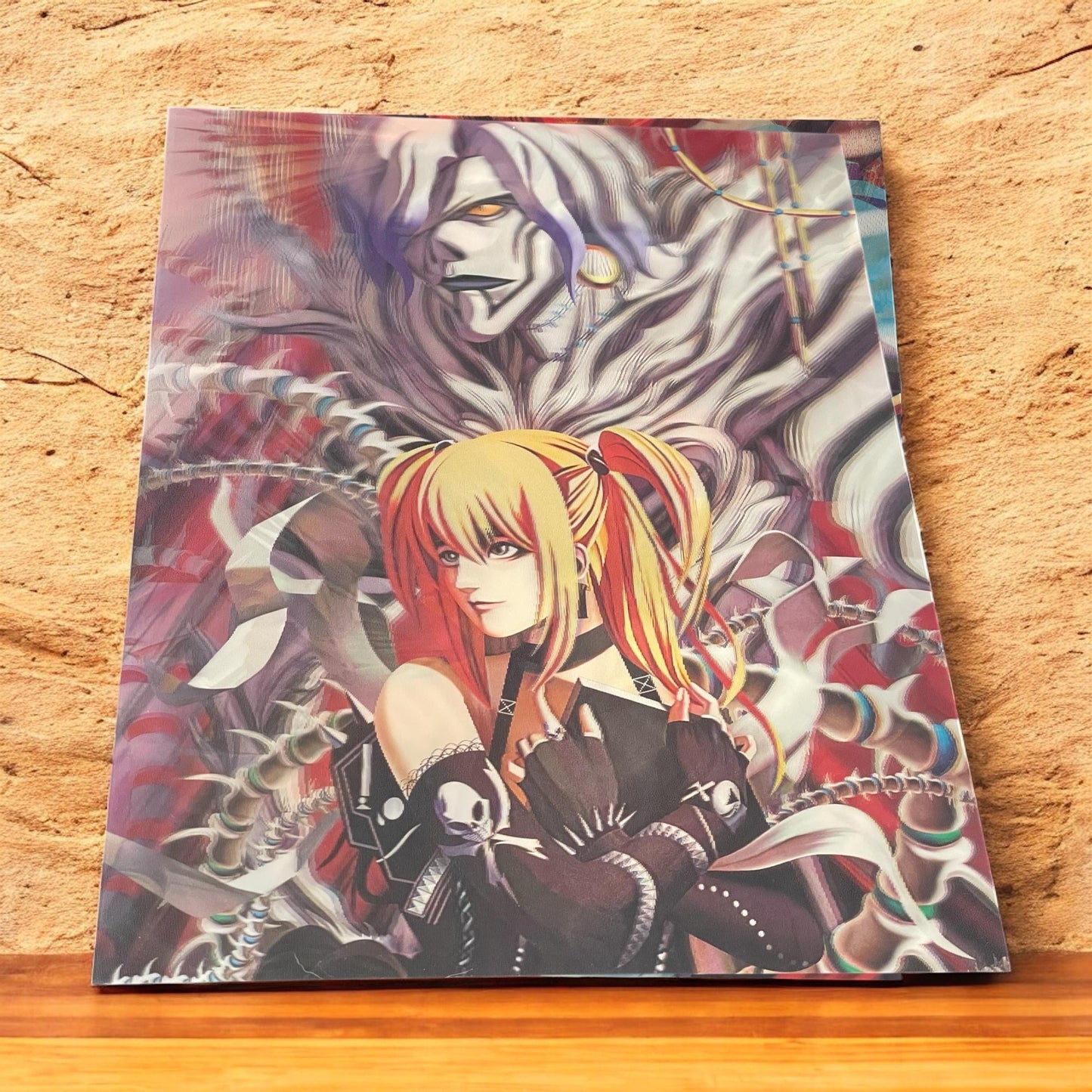 3D poster  3 phases ,  poster, 3D , anime