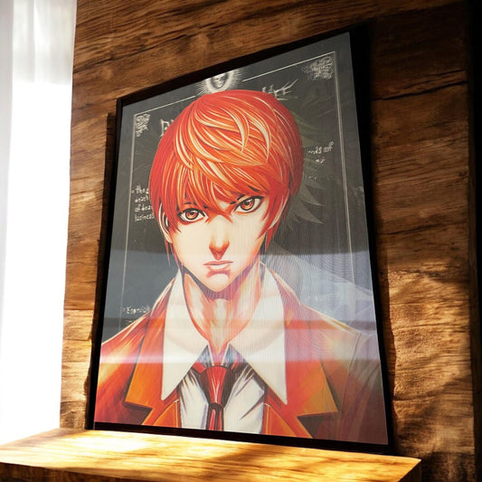 3D poster  2phases ,  poster, 3D , anime