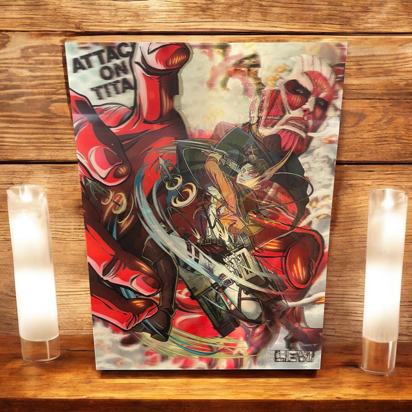 3D poster  3 phases ,  poster, 3D , anime