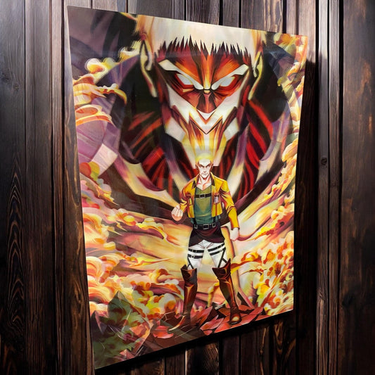 3D poster  3 phases ,  poster, 3D , anime