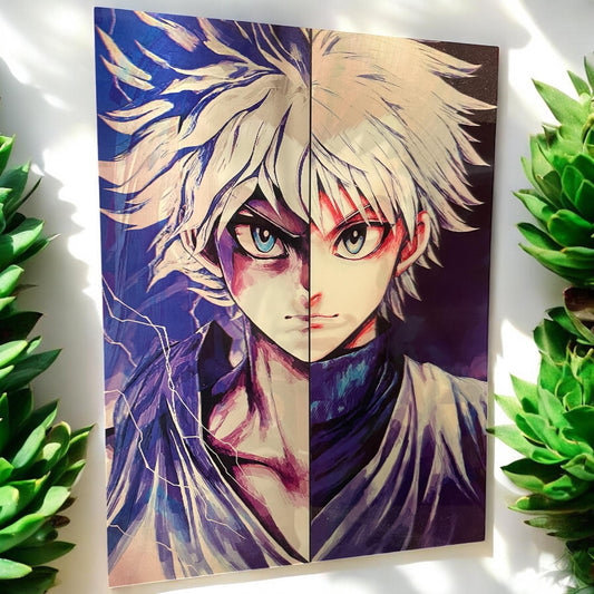 3D poster  3 phases ,  poster, 3D , anime