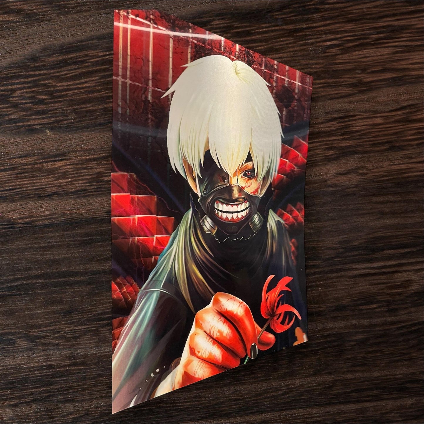3D poster  2phases ,  poster, 3D , anime