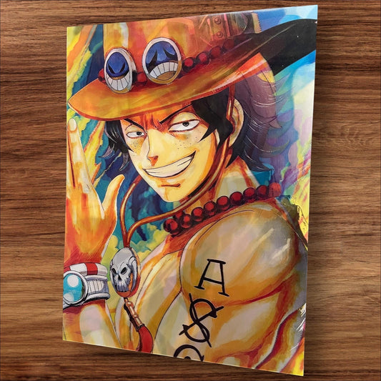 3D poster  3 phases ,  poster, 3D , anime