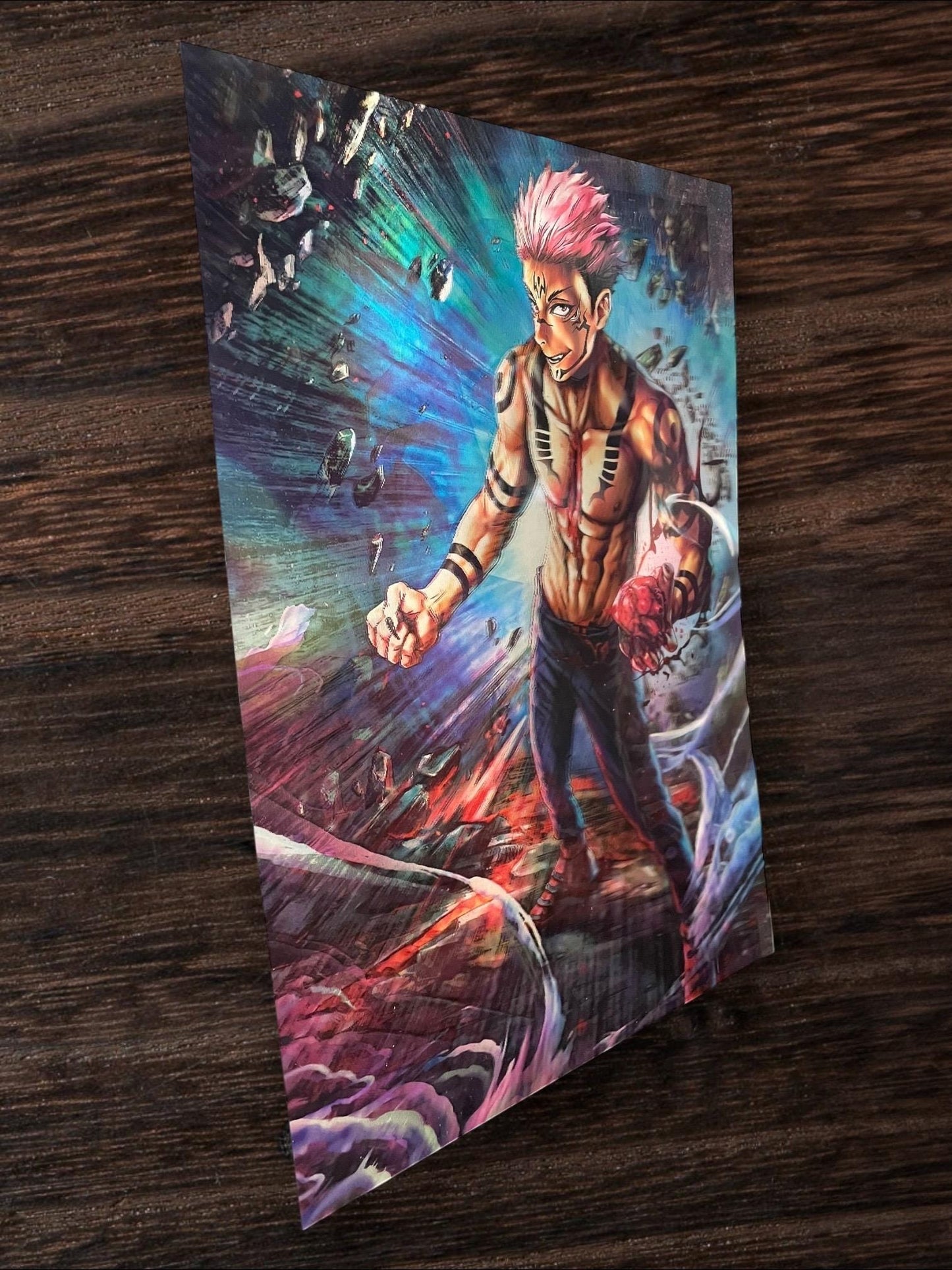 3D poster  2phases ,  poster, 3D , anime