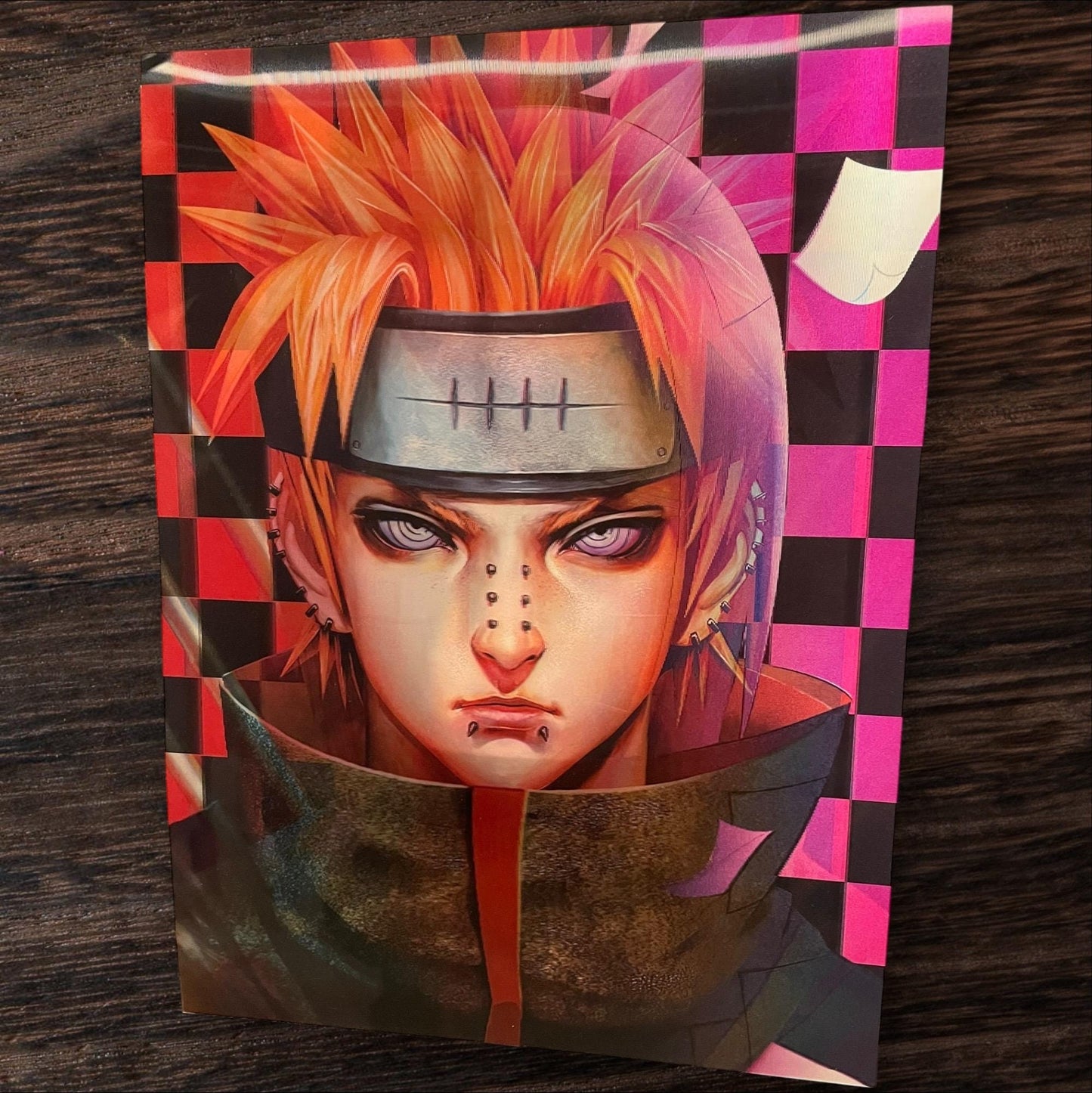 3D poster  3 phases ,  poster, 3D , anime