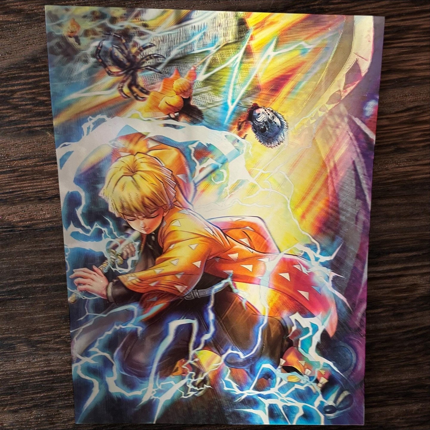 3D poster  3 phases ,  poster, 3D , anime
