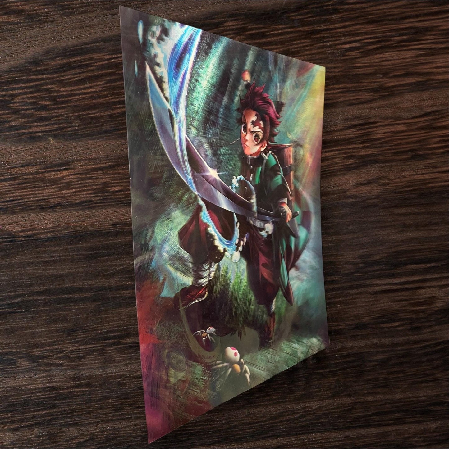 3D poster  3 phases ,  poster, 3D , anime