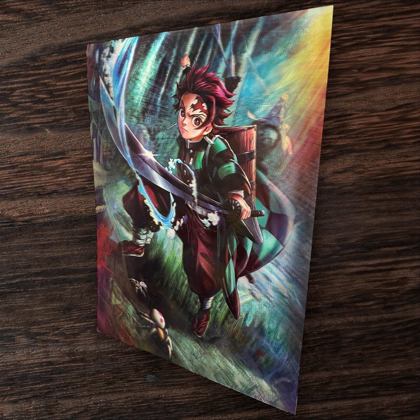 3D poster  3 phases ,  poster, 3D , anime