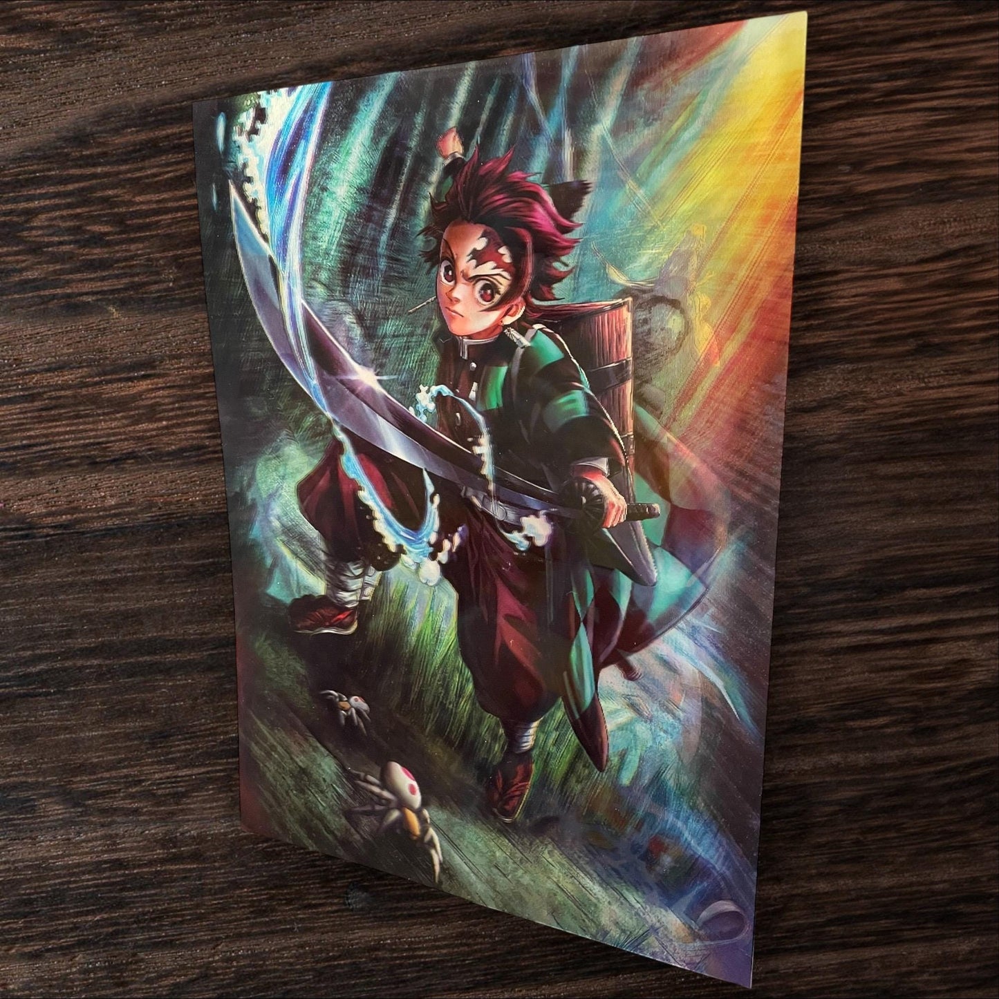 3D poster  3 phases ,  poster, 3D , anime