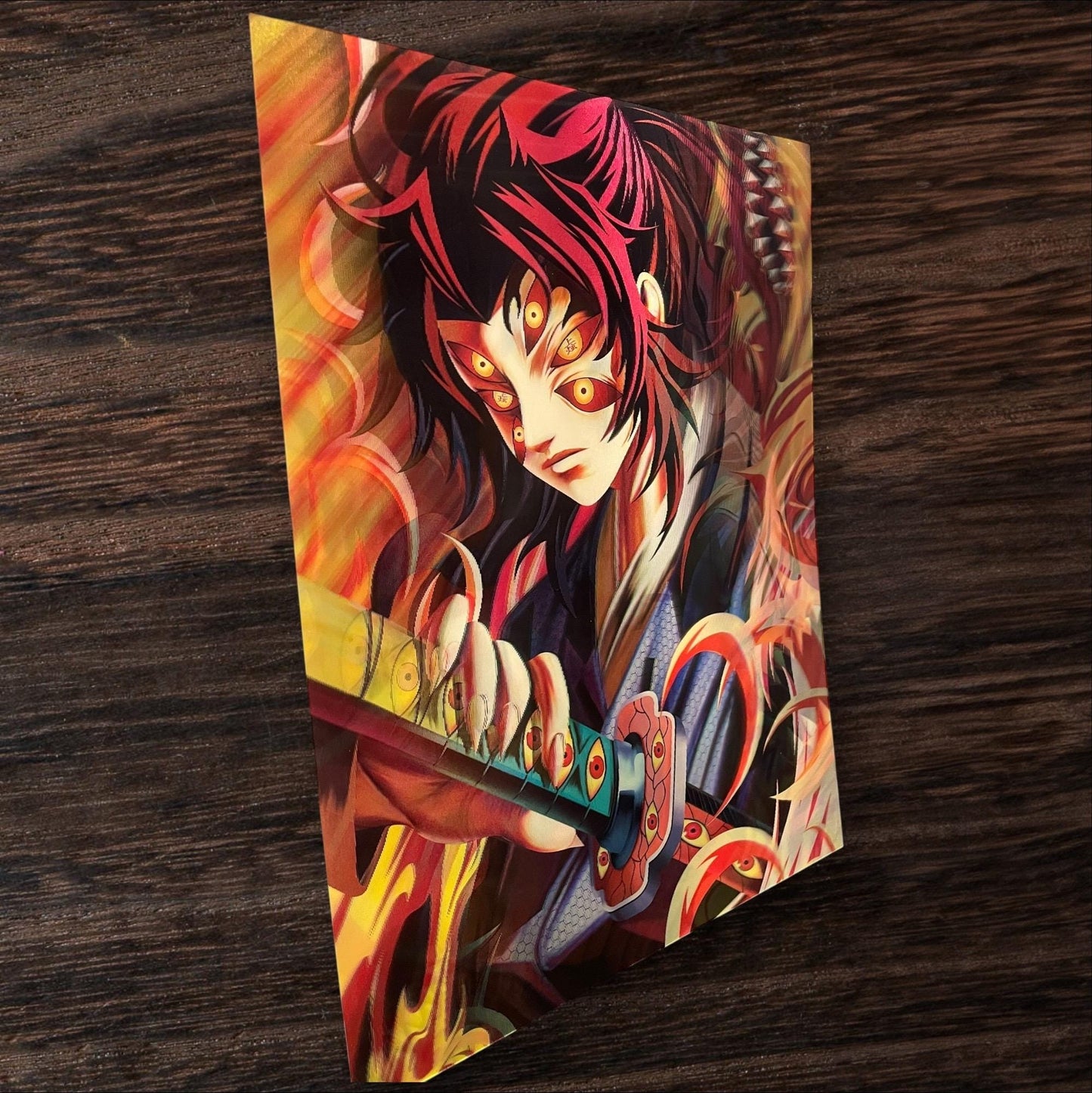 3D poster  3 phases ,  poster, 3D , anime