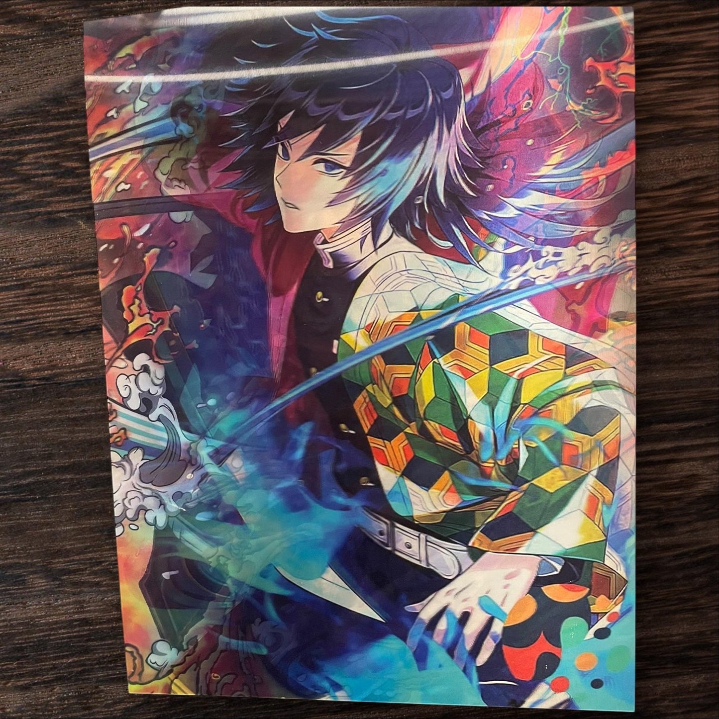 3D poster  3 phases ,  poster, 3D , anime
