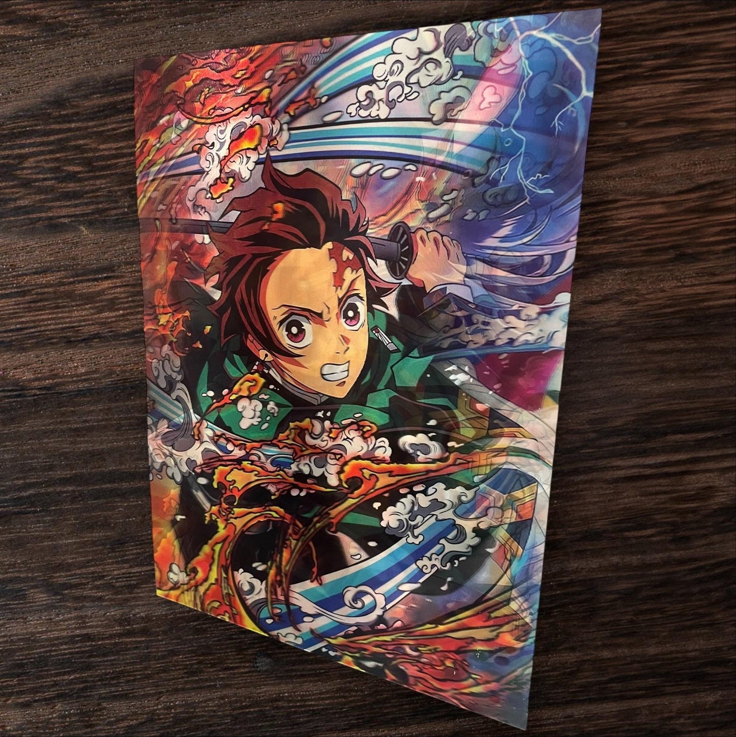 3D poster  3 phases ,  poster, 3D , anime