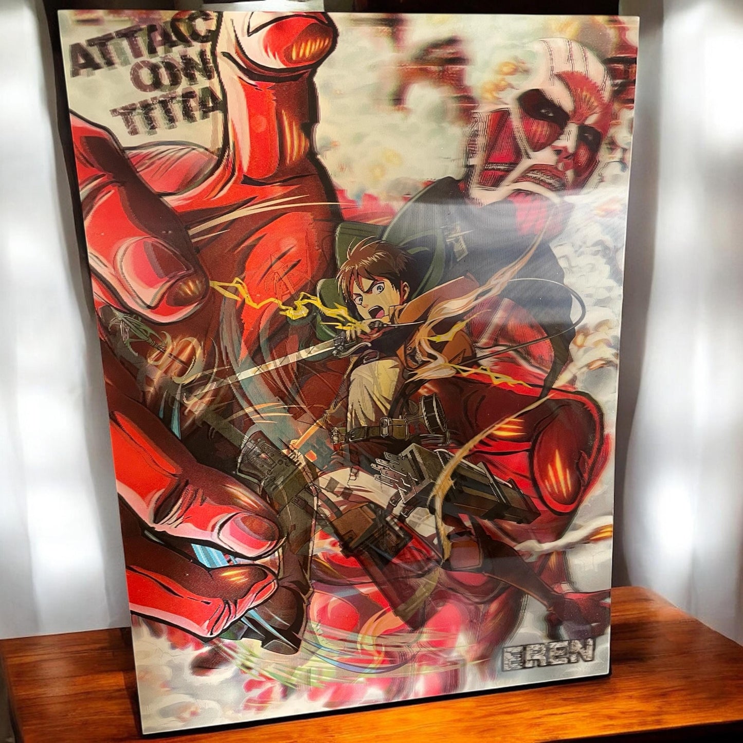 3D poster  3 phases ,  poster, 3D , anime