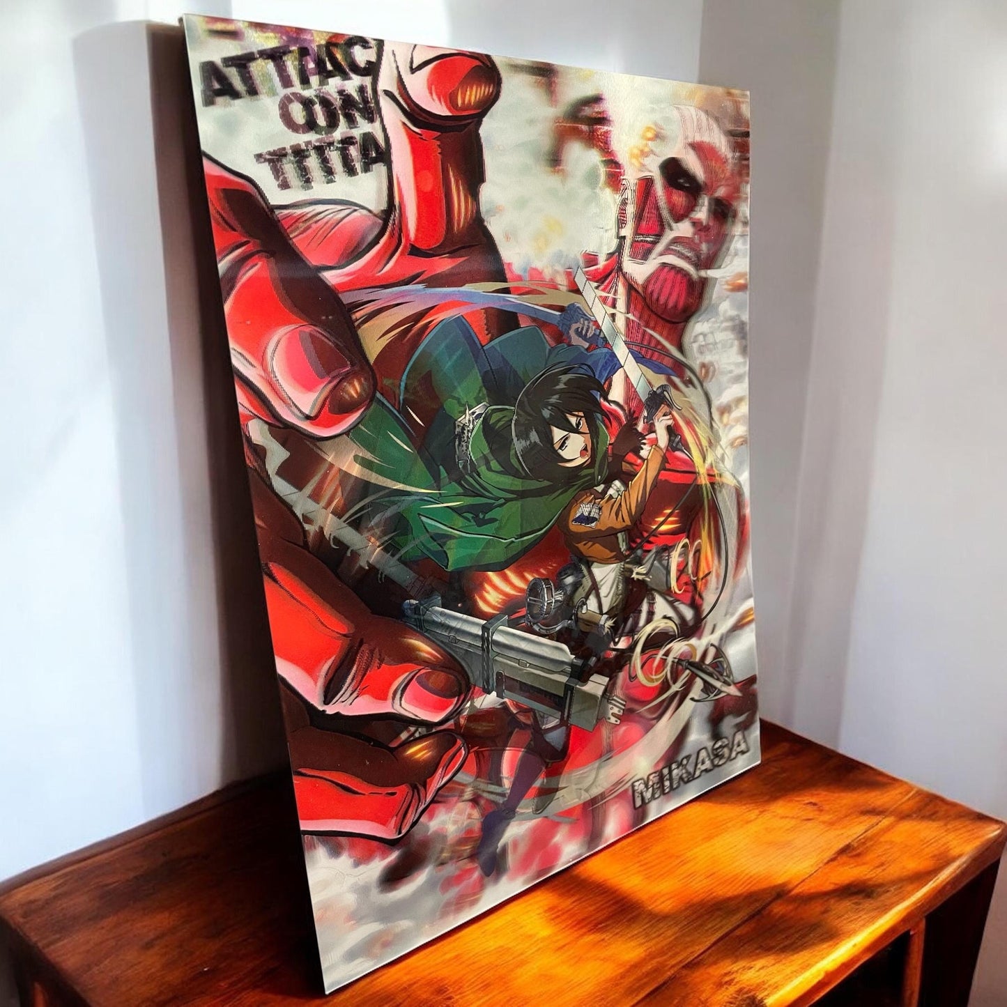 3D poster  3 phases ,  poster, 3D , anime