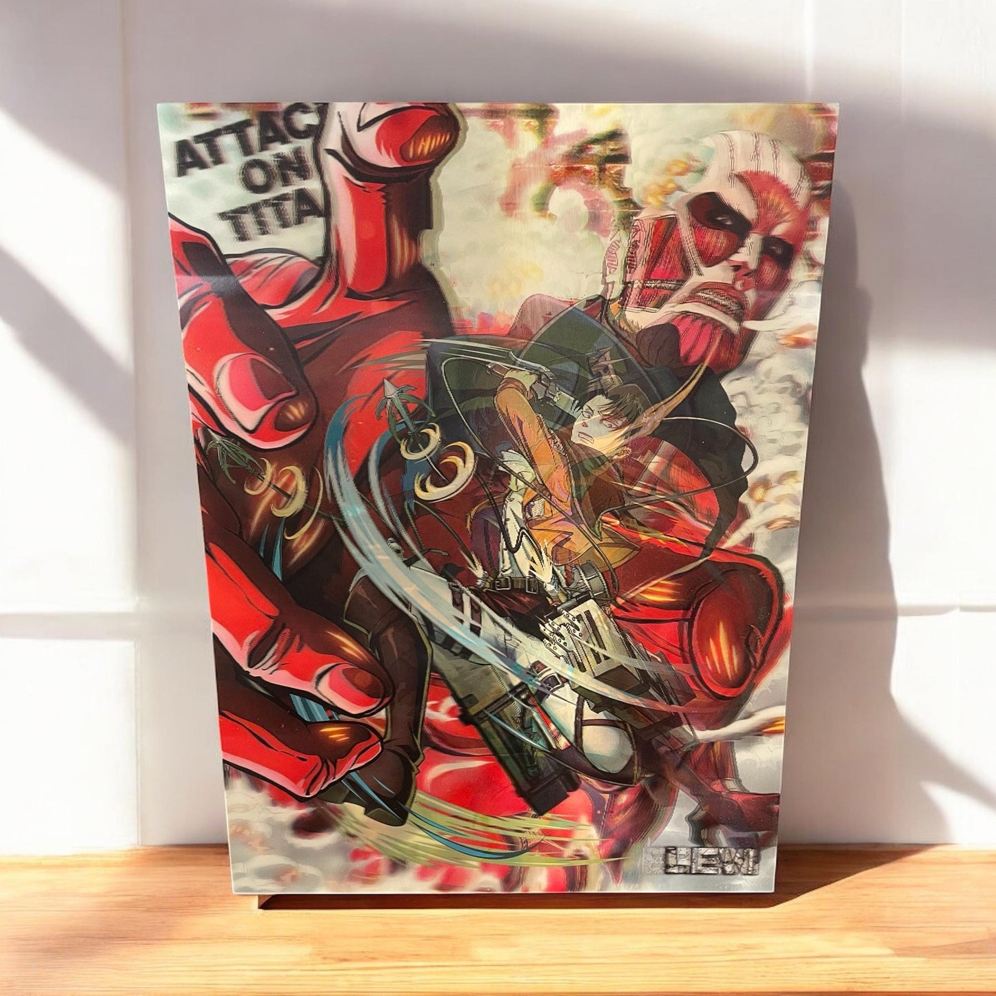 3D poster  3 phases ,  poster, 3D , anime