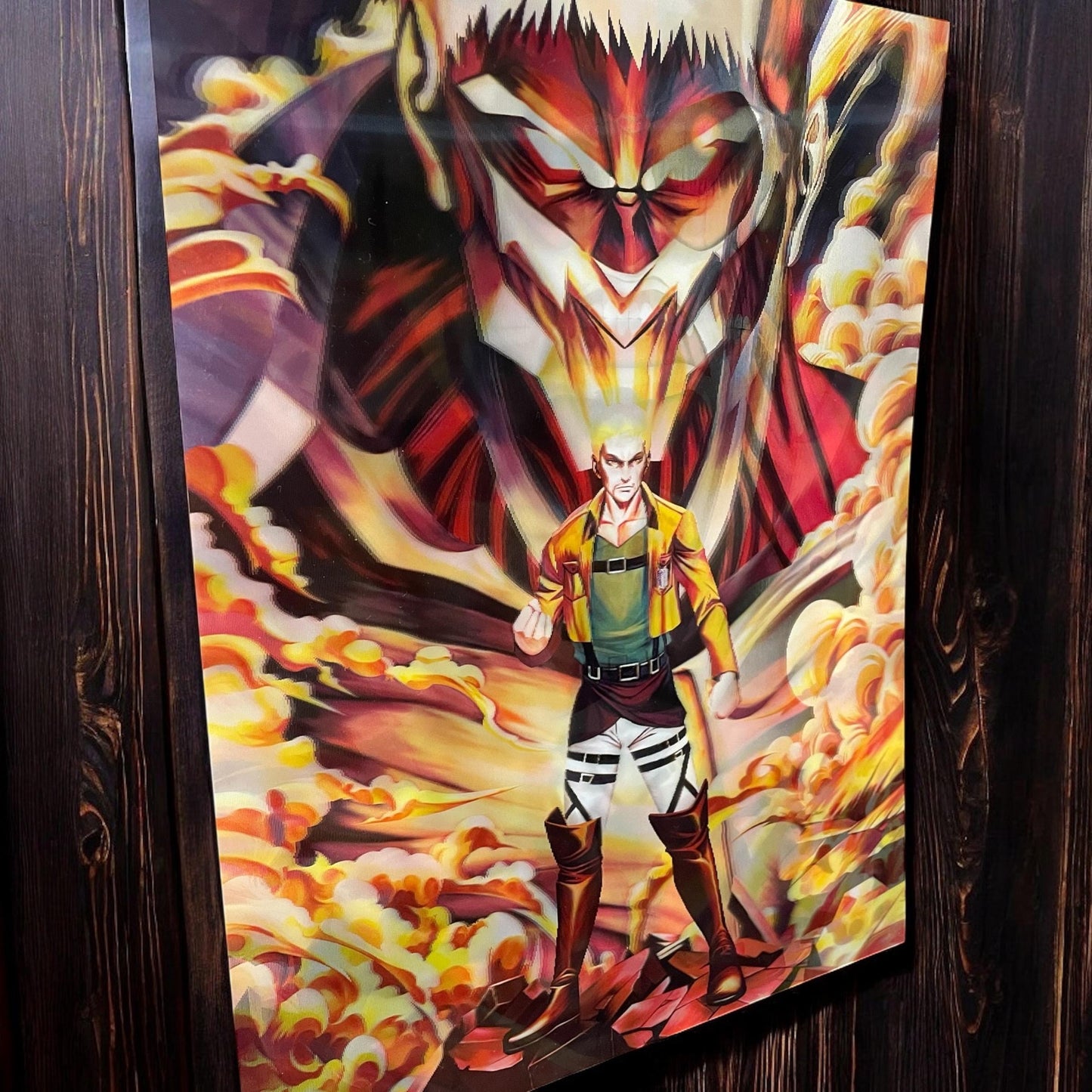 3D poster  3 phases ,  poster, 3D , anime