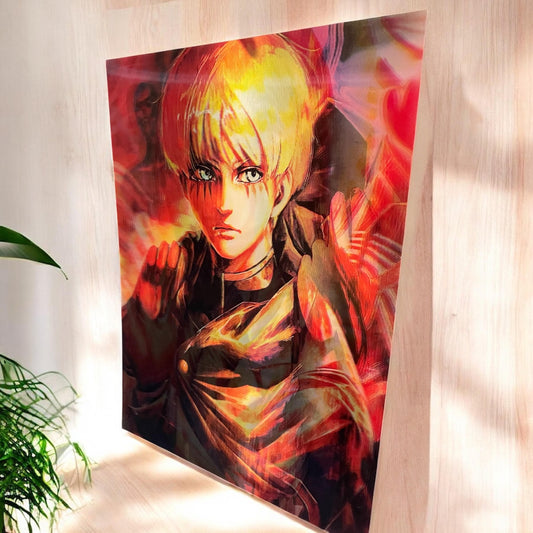3D poster  3 phases ,  poster, 3D , anime