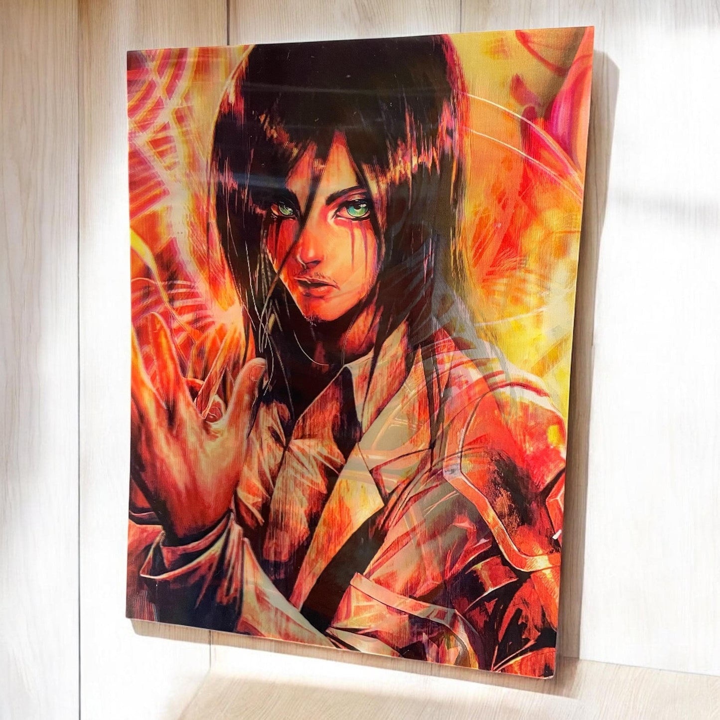 3D poster  3 phases ,  poster, 3D , anime