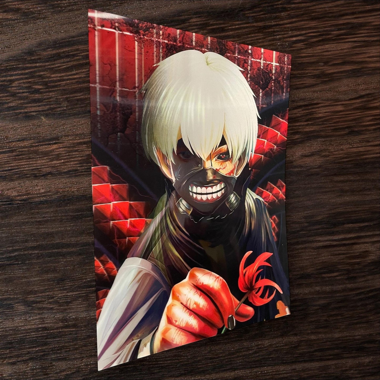 3D poster  2phases ,  poster, 3D , anime