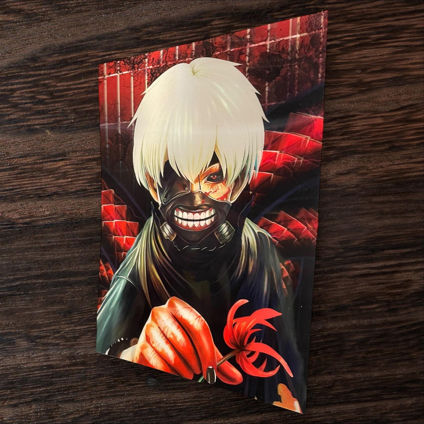 3D poster  2phases ,  poster, 3D , anime