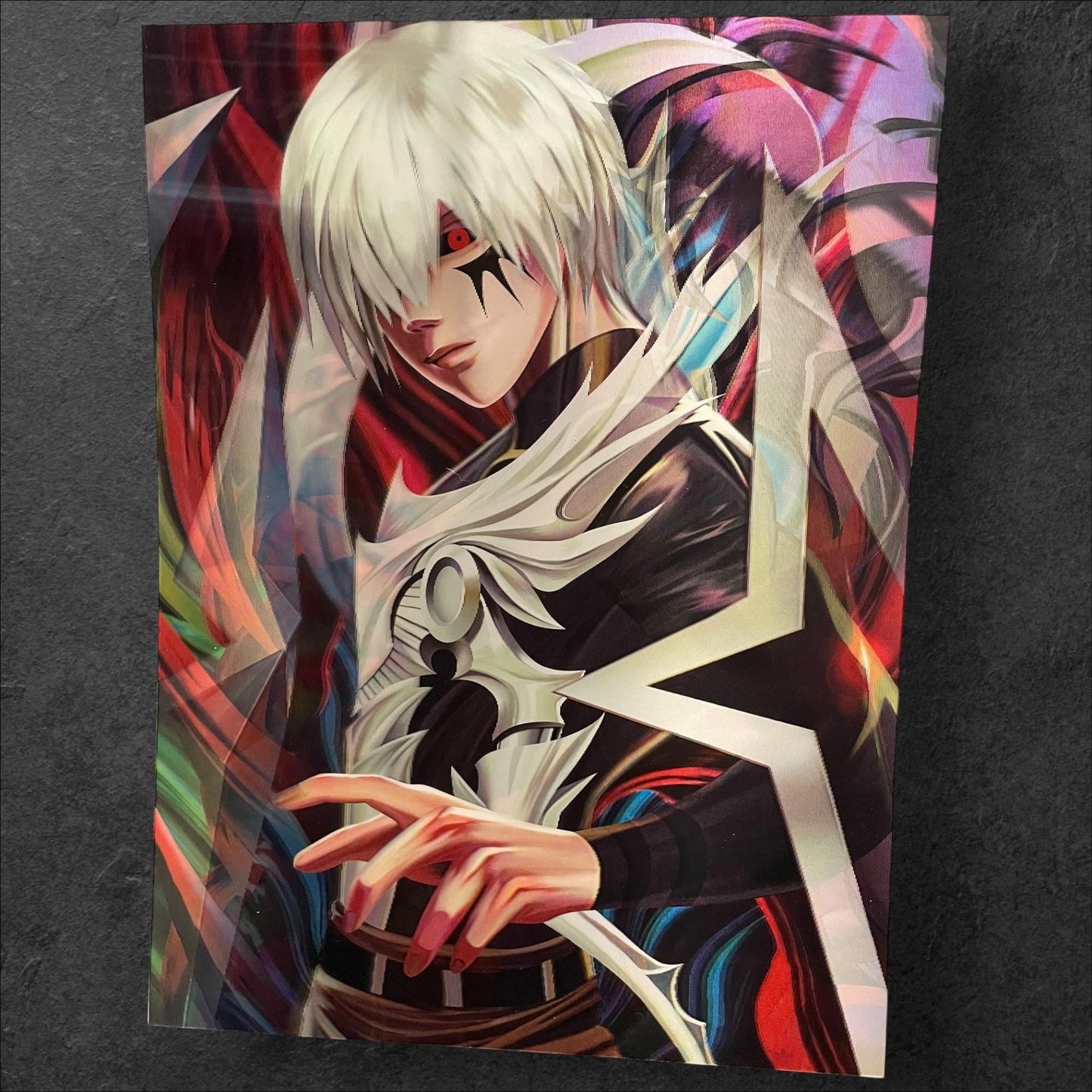 3D poster  3phases ,  poster, 3D , anime