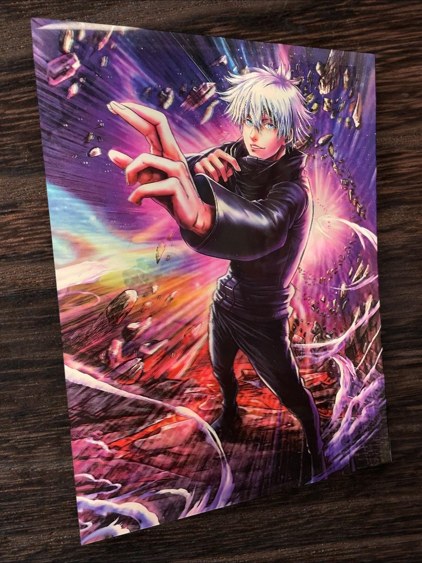 3D poster  2phases ,  poster, 3D , anime