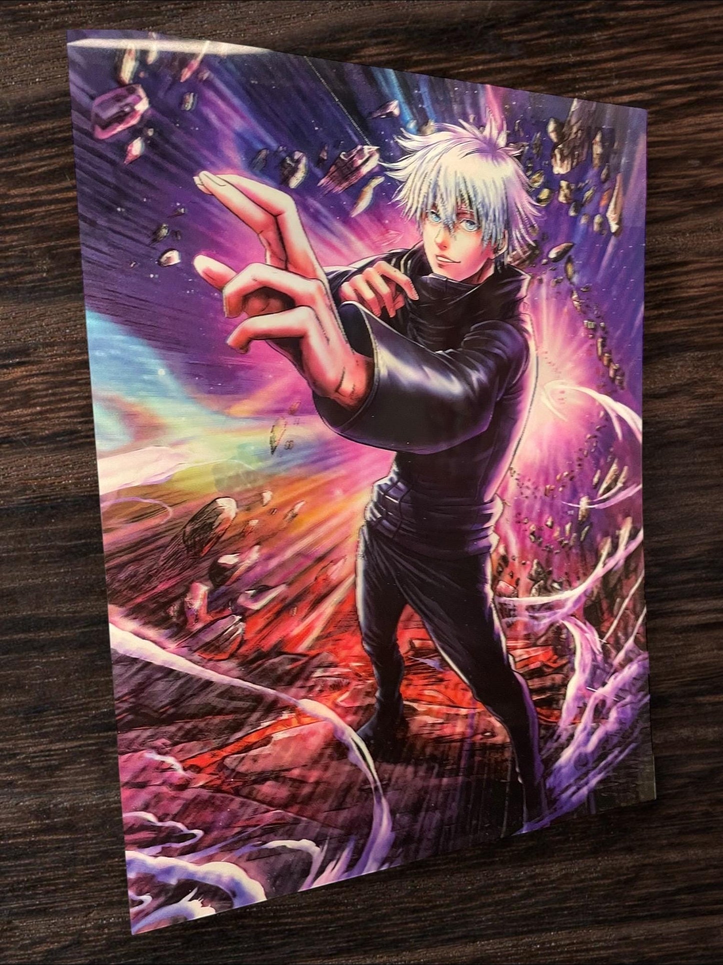 3D poster  2phases ,  poster, 3D , anime