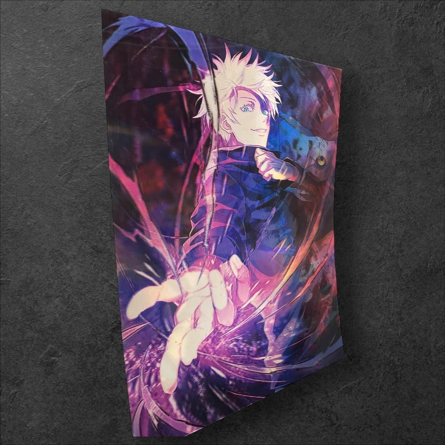 3D poster  3 phases ,  poster, 3D , anime