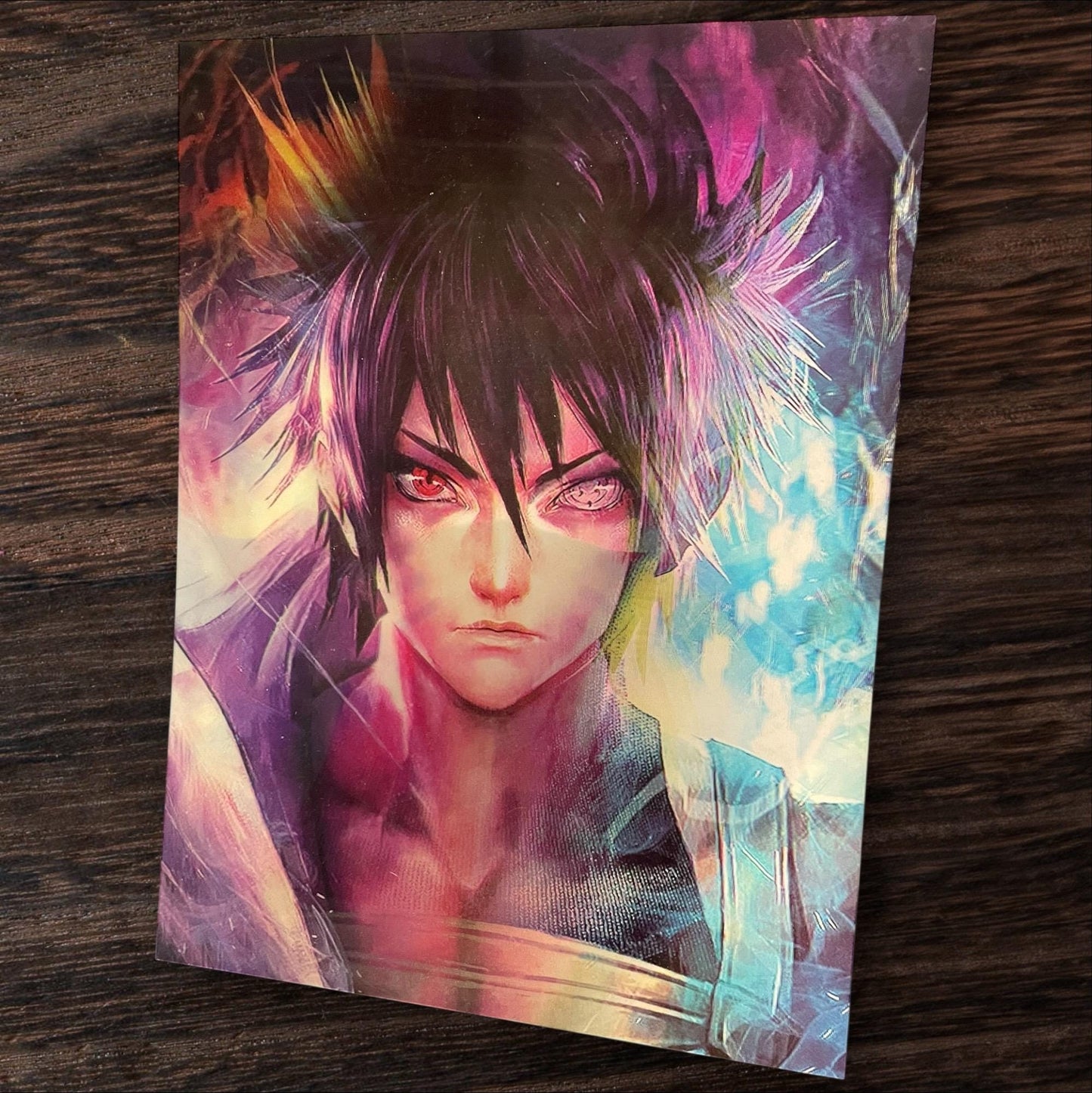 3D poster  3 phases ,  poster, 3D , anime