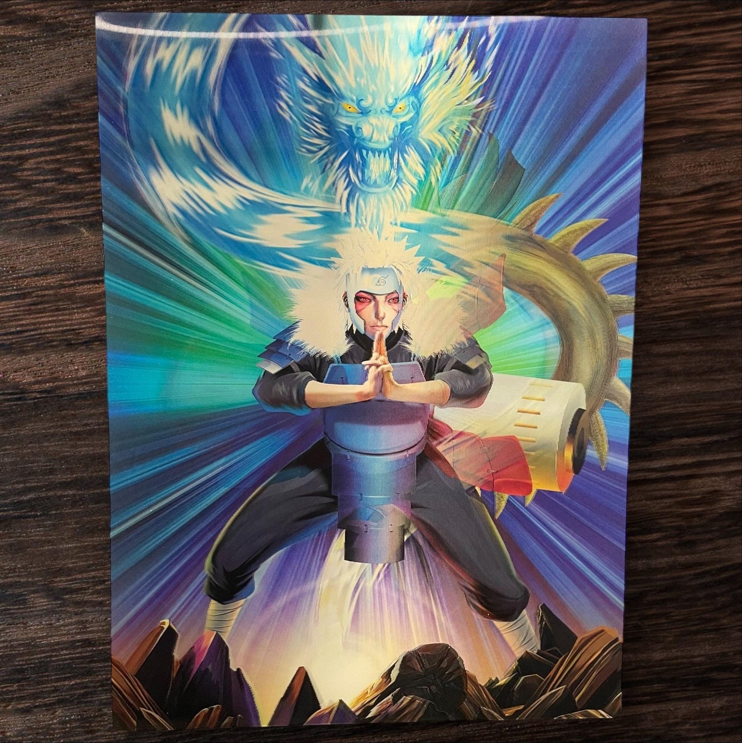 3D poster  2phases ,  poster, 3D , anime