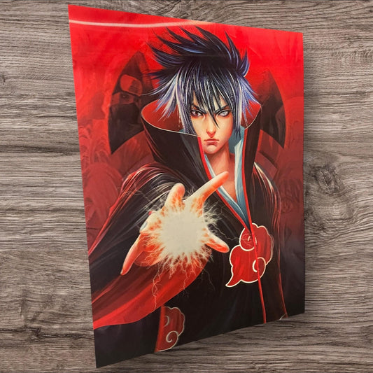 3D poster  2phases ,  poster, 3D , anime