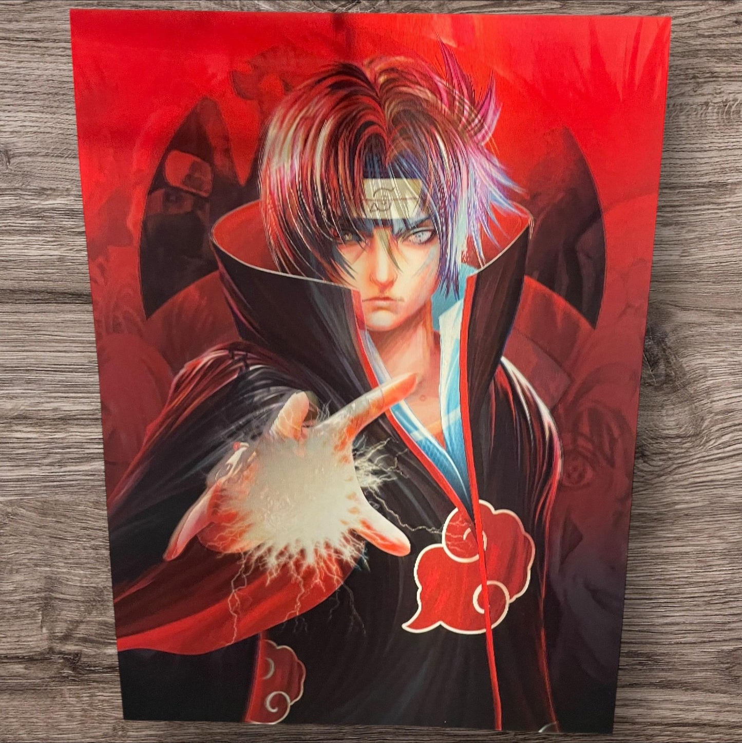 3D poster  2phases ,  poster, 3D , anime