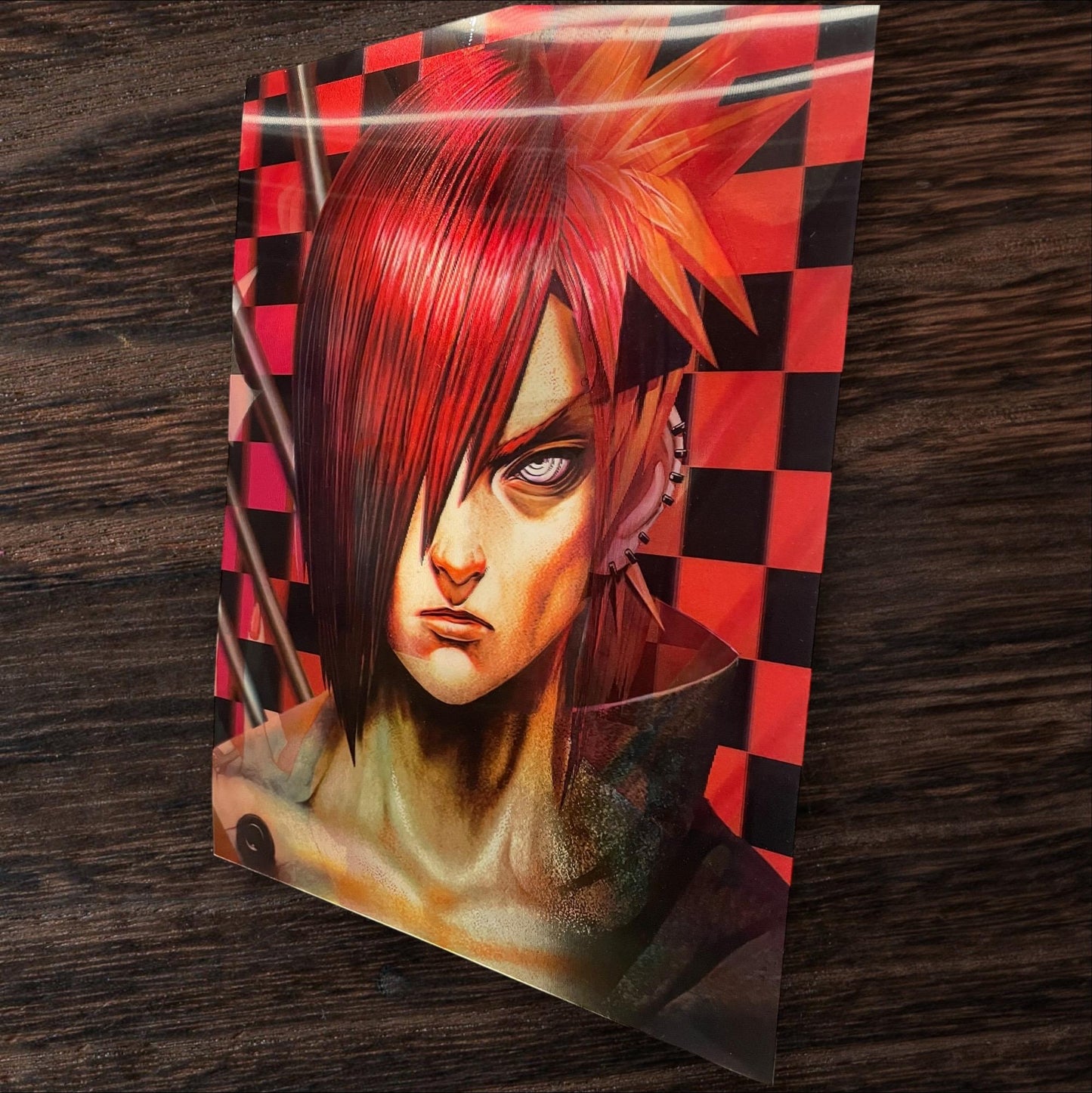 3D poster  3 phases ,  poster, 3D , anime