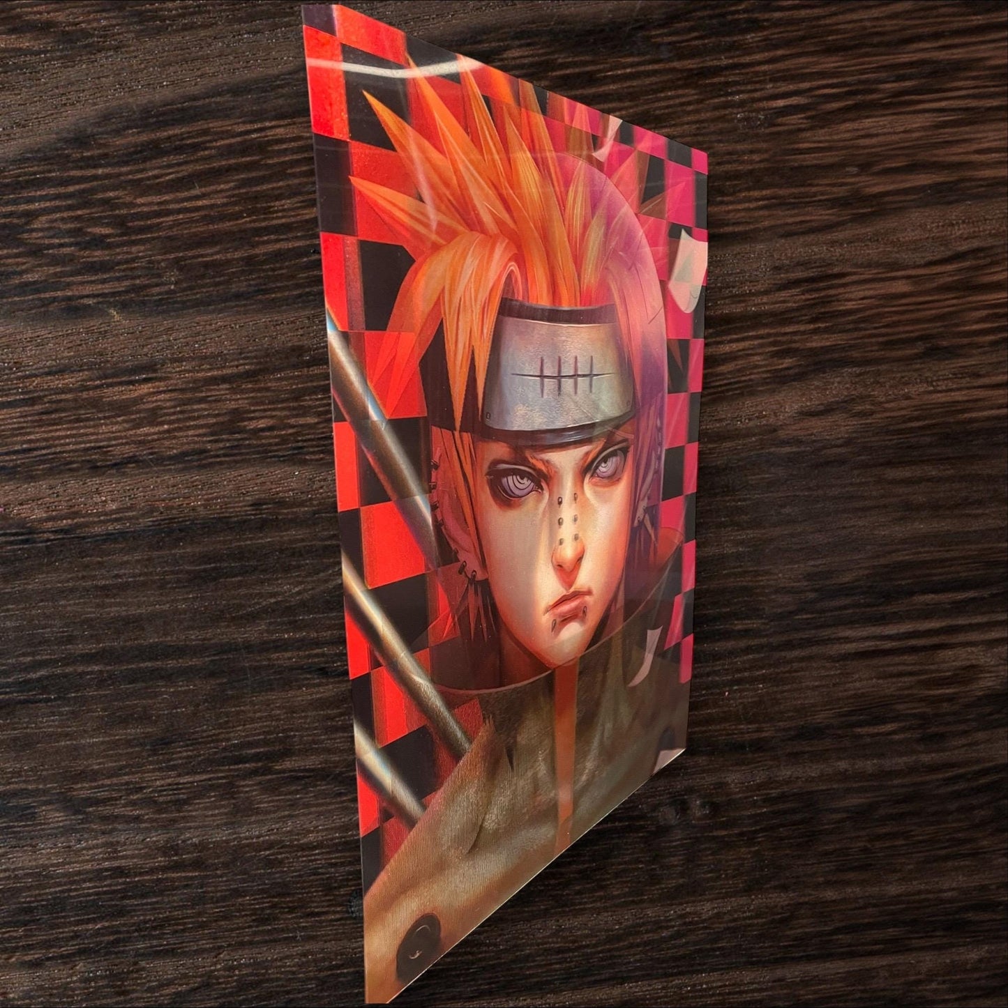 3D poster  3 phases ,  poster, 3D , anime